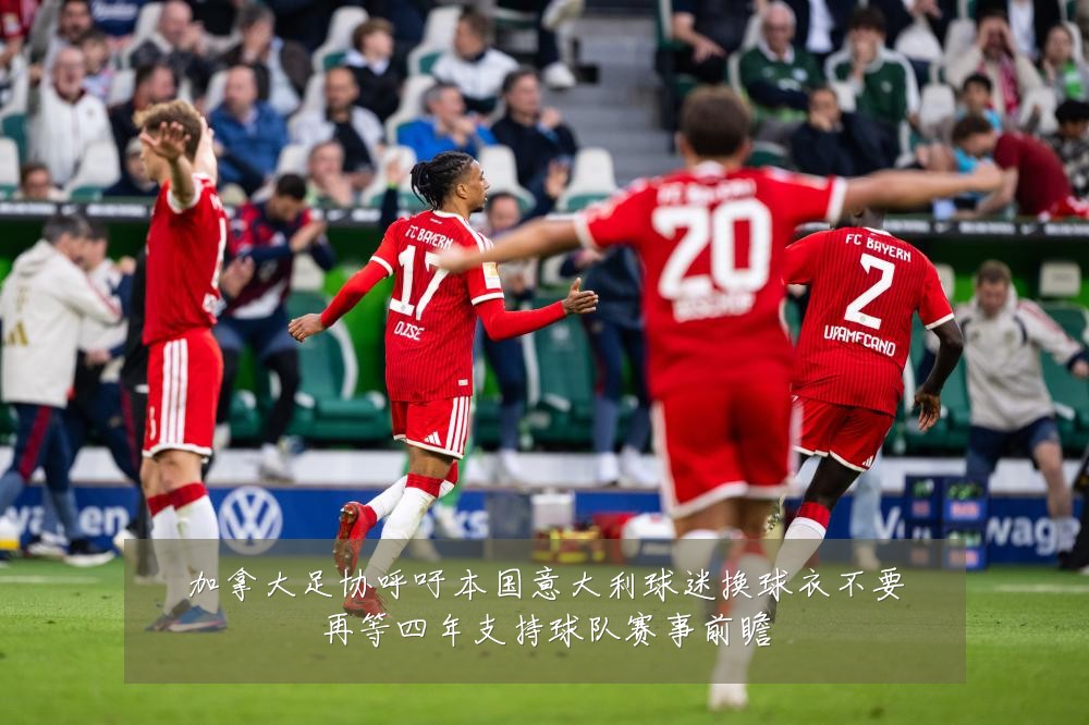 加拿大足协呼吁本国意大利球迷换球衣不要再等四年支持球队赛事前瞻